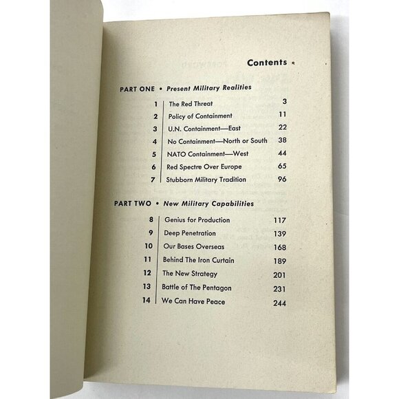 WINGS FOR PEACE A Primer for a New Defense by Bonner Fellers (1953, Paperback) - Picture 4 of 6